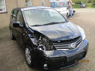 Salvage car Nissan Note 1.6 Nickelodeon Aut 2012/12