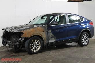Damaged car BMW X4 xDrive20d 4x4 Automaat Lichtmetaal Navi Cruise Leder Trekhaak Elek. Flippers 2015/2