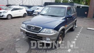 Salvage car Ssang yong Musso  2001/8