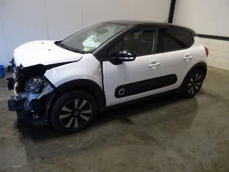 Voiture accidenté Citroën C3 1.2 VTI 2018/10