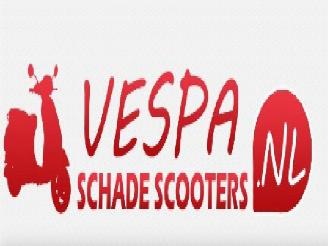 Voiture accidenté Vespa  Div schade / Demontage scooters op de Demontage pagina. 2014/1