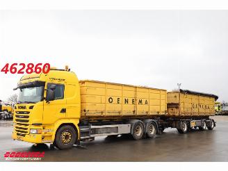 dañado vehículos comerciales Scania G G450 6X2 HTS 45t. Haakarm + Anhänger + Container Euro 6 2017/4