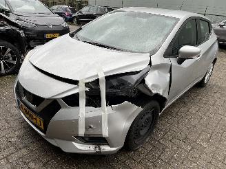 skadebil auto Nissan Micra 1.0 IG-T Acenta   ( 29621 Km ) 2021/6