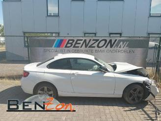 Coche accidentado BMW 2-serie 2 serie (F22), Coupe, 2013 / 2021 218i 1.5 TwinPower Turbo 12V 2016/9