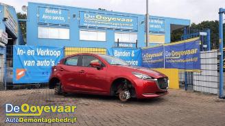 Schadeauto Mazda 2 2 (DJ/DL), Hatchback, 2014 1.5 SkyActiv-G 75 2021/7