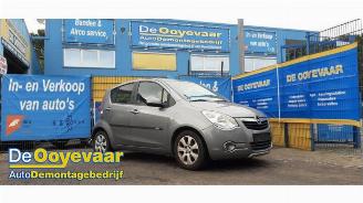 demontáž osobní automobily Opel Agila Agila (B), MPV, 2008 / 2014 1.0 12V ecoFLEX 2010/9