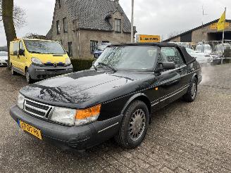 Vaurioauto  passenger cars Saab 900 TURBO, CABRIOLET, AUTOMAAT, SCHUURVONDST 1989/2